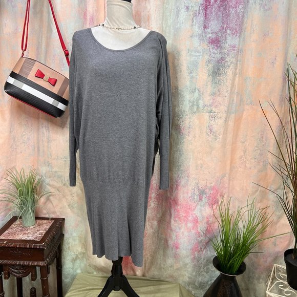 Yessica Dresses Yessica Beautiful Knitted Dress With Spacy Top Part And Smaller Skirt Part